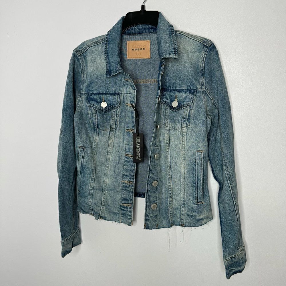 Blank NYC jeans jacket size small